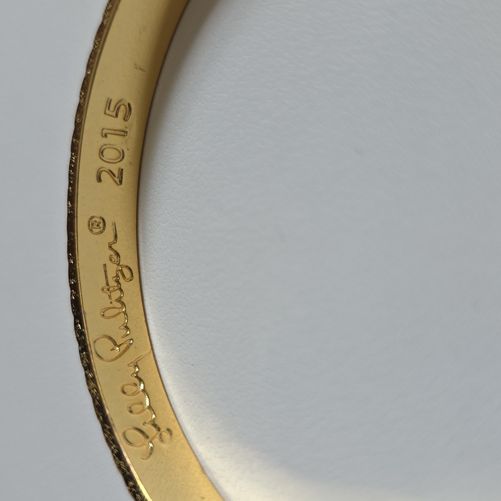 Lilly Pulitzer Gold Bangle Bracelet - Picture 5 of 7